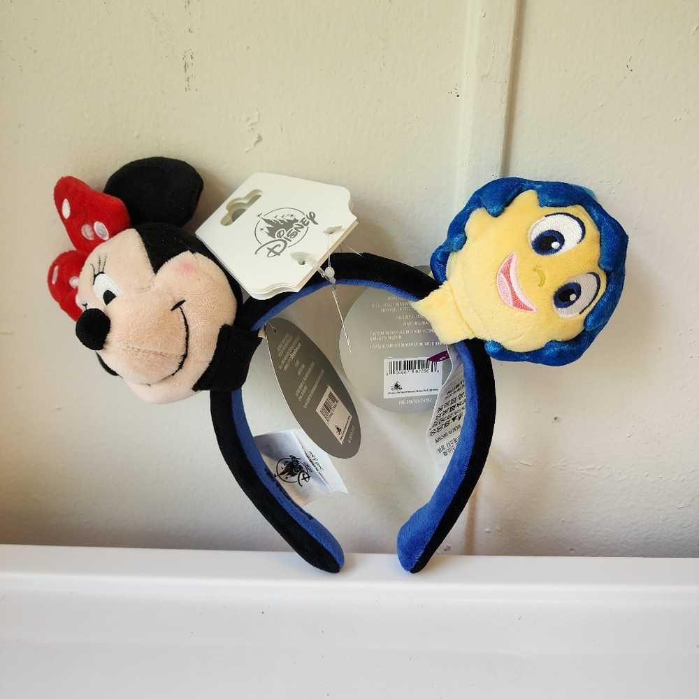 Disney Parks 2024 Create Your Own Plush Character Headband Joy & Minnie New